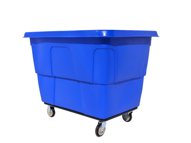 Basket Truck,27cu.ft,steel Base,800lb,Blue